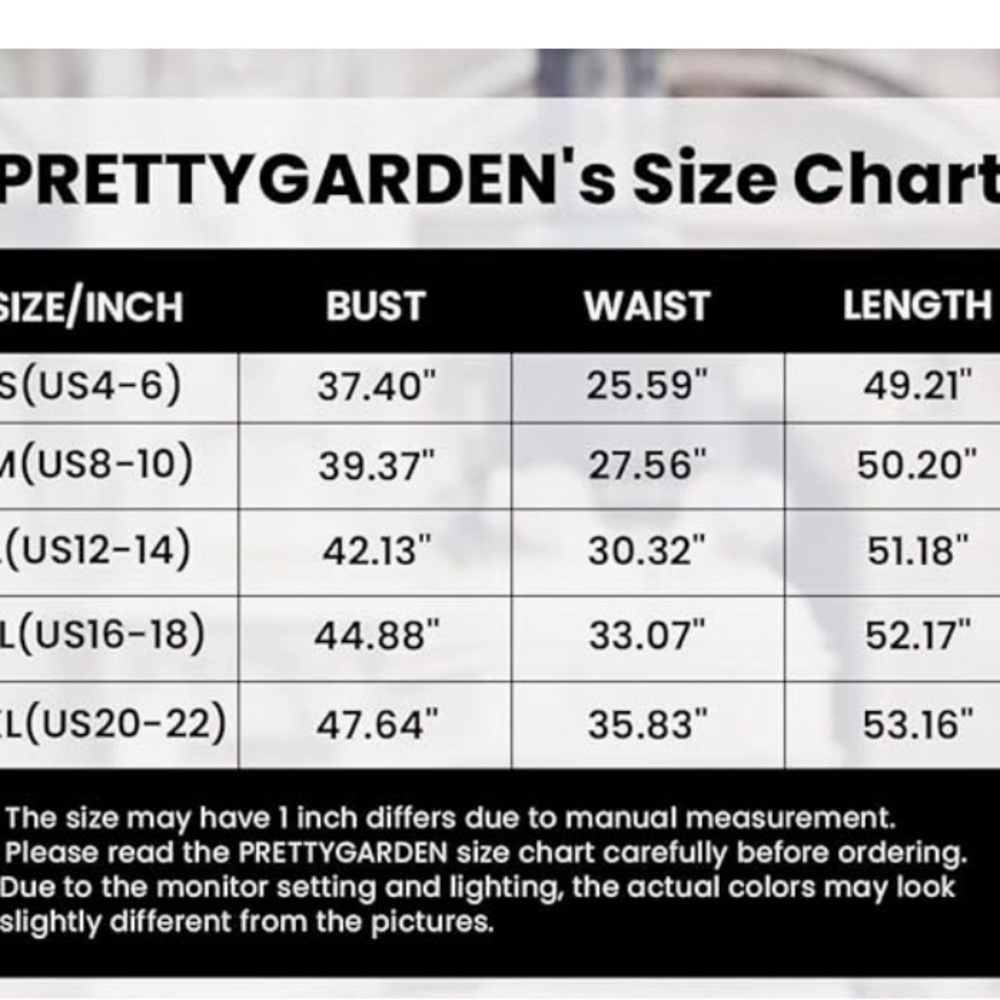 NWT PrettyGarden XXL flowy &flattering blue dress Wrap Vneck ruffle sleeve - Picture 8 of 10